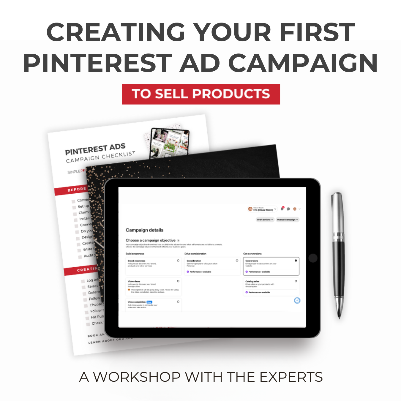 How to Create a Pinterest Ads Campaign to Sell Products {Workshop Repl ...