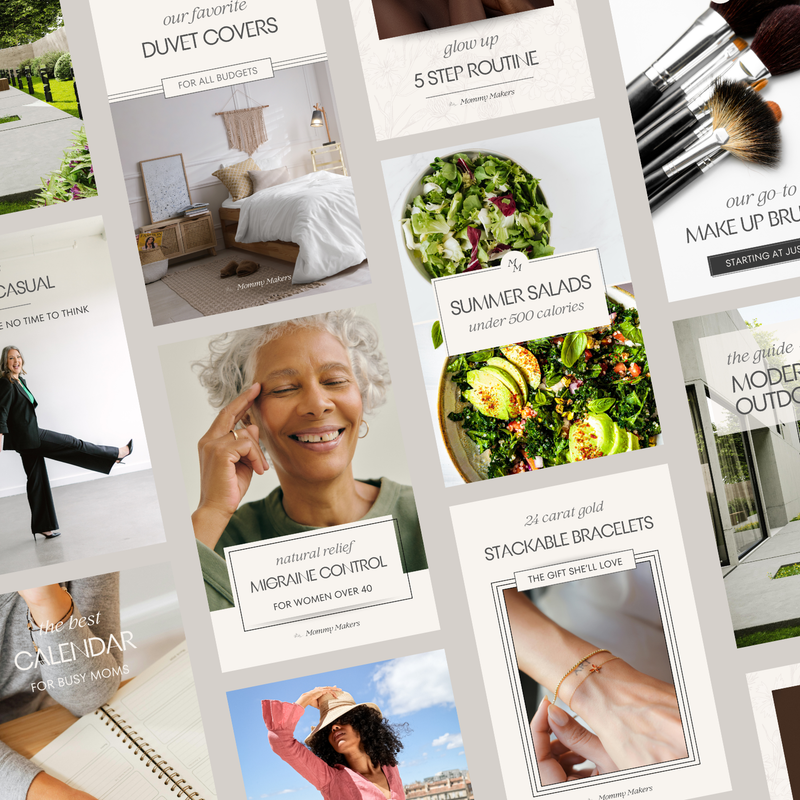 Feminine Pinterest Templates