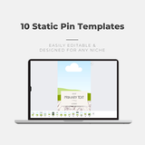 Feminine Pinterest Templates