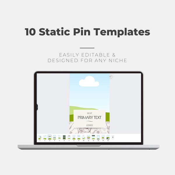 Feminine Pinterest Templates