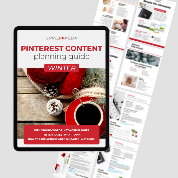 Winter Content Planning Guide for Pinterest