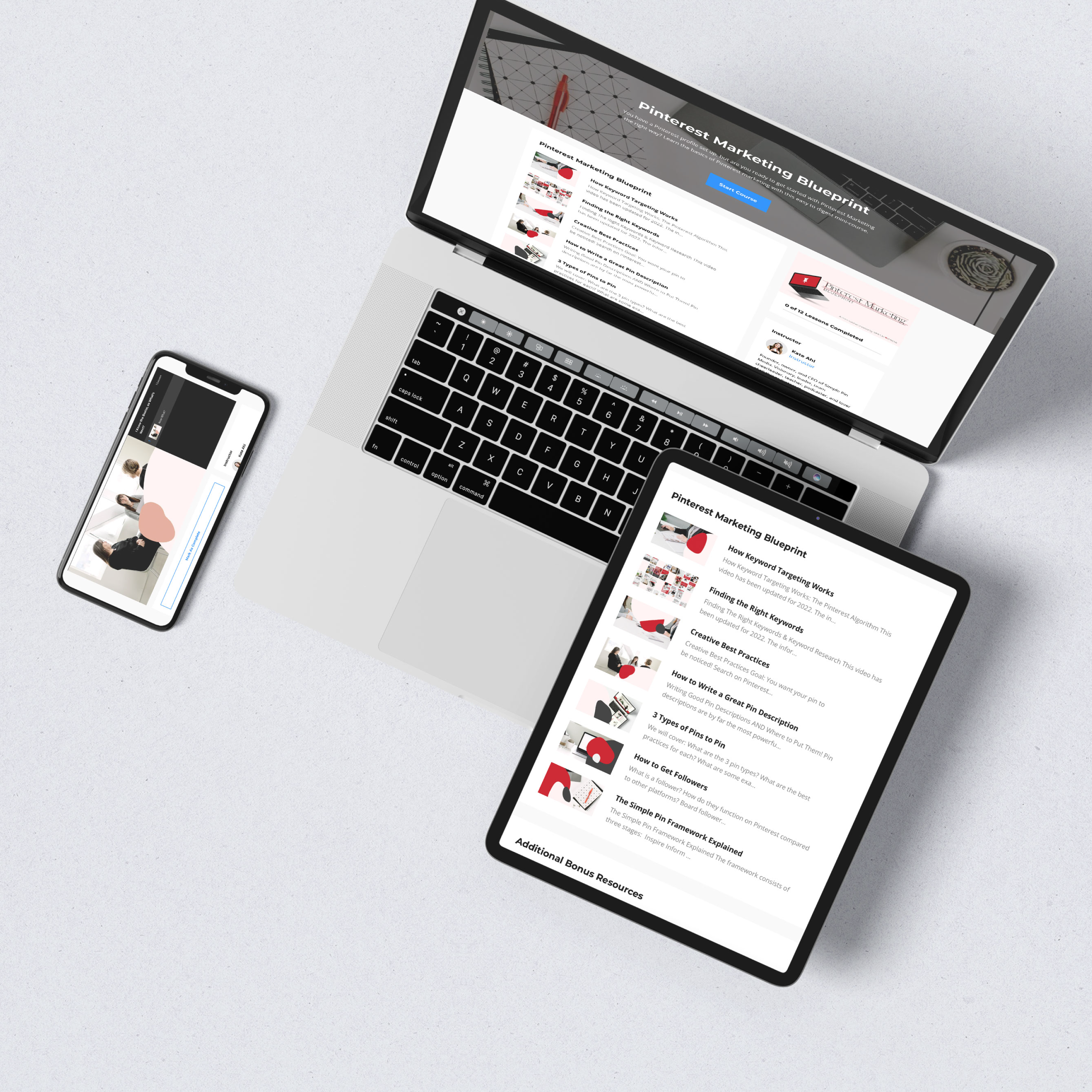 Pinterest Marketing Blueprint Mini-Course – Simple Pin Shop