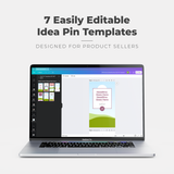 Idea Pin Templates for Product Sellers